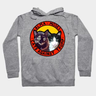 CATS AGAINST TRUMP - ALMA & MOSES Hoodie